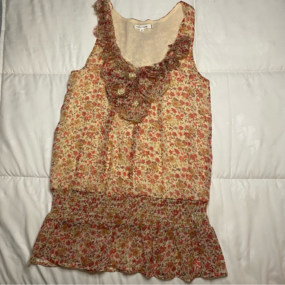 Ruby Rose floral top